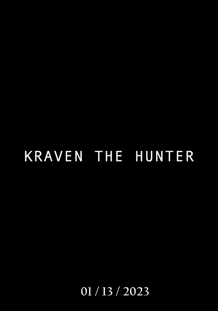 Kraven the Hunter streaming where to watch online?